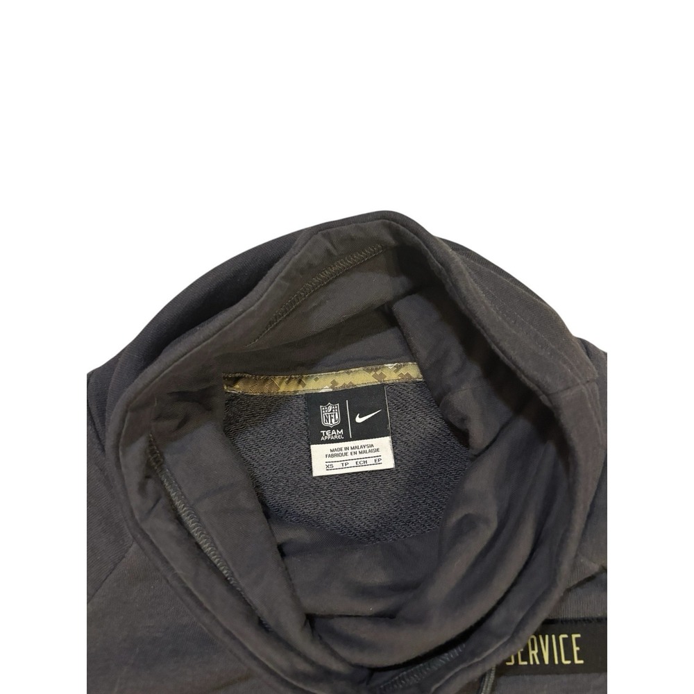 Nike Green Bay Packers Salute To Service Funnel Neck  Sweatshirt‎ Women's XS - Picture 6 of 13